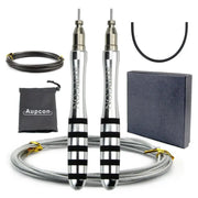 Premium Steel Wire Speed Jump Rope for Men – Adjustable, High-Speed Fitness Trainer - ApexFitSupply