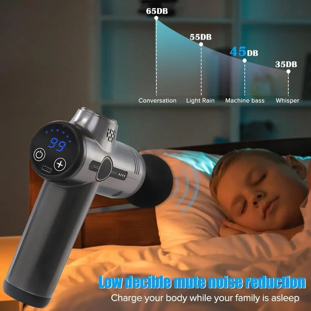 ApexFit Precision Massage Gun – 99-Speed Deep Tissue Muscle Relief - ApexFitSupply
