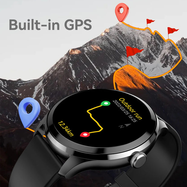 APEX FIT G16 Elite GPS Smartwatch – 5ATM Waterproof Fitness Tracker - ApexFitSupply