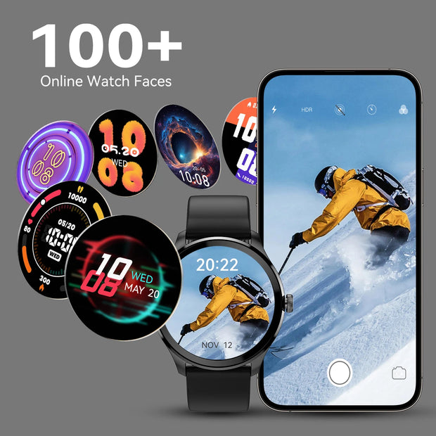 APEX FIT G16 Elite GPS Smartwatch – 5ATM Waterproof Fitness Tracker - ApexFitSupply