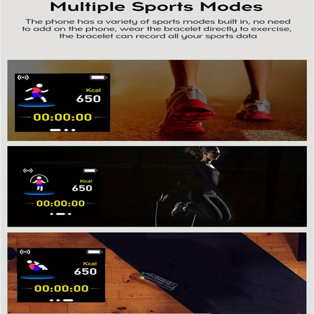 Smart Watch for Men & Women – Bluetooth Fitness & Health Tracker - ApexFitSupply