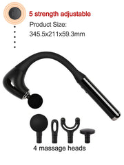 Electric Deep Tissue Massage Gun for Muscle Recovery & Pain Relief – ApexFit - ApexFitSupply
