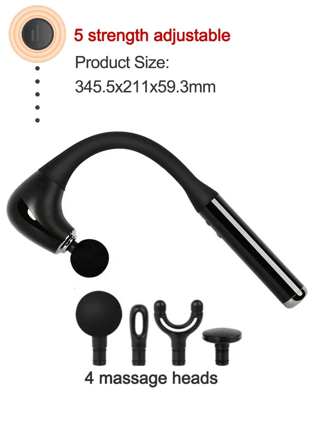 Electric Deep Tissue Massage Gun for Muscle Recovery & Pain Relief – ApexFit - ApexFitSupply