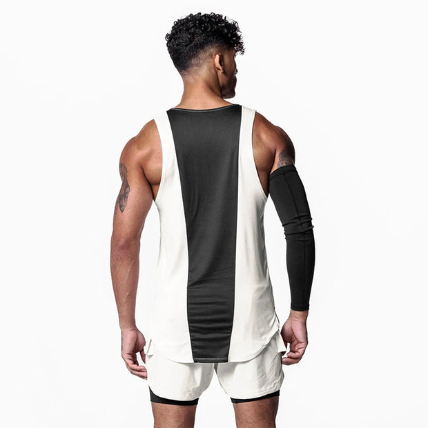 Men’s Apex Performance Sleeveless Tank – Muscle-Building Workout Vest for Gym & Strength Training - ApexFitSupply