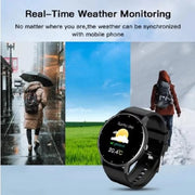 Smartwatch with Full Touch Screen – IP68 Waterproof Fitness & Sports Tracker for Men and Women - ApexFitSupply