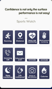 Smart Watch for Men & Women – Bluetooth Fitness & Health Tracker - ApexFitSupply