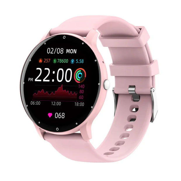 Smartwatch with Full Touch Screen – IP68 Waterproof Fitness & Sports Tracker for Men and Women - ApexFitSupply