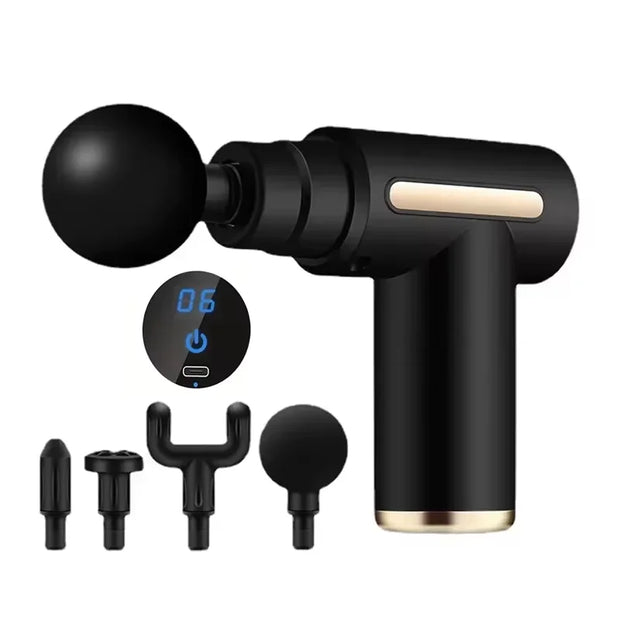 Mini Portable Deep Tissue Massage Gun – Lightweight Fascia Massager with Adjustable Speed for Body & Muscles - ApexFitSupply
