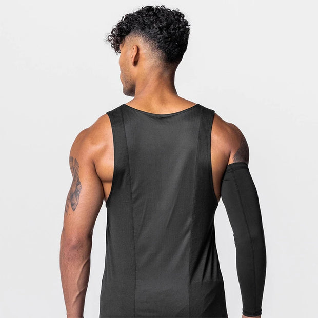 Men’s Apex Performance Sleeveless Tank – Muscle-Building Workout Vest for Gym & Strength Training - ApexFitSupply