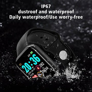 D20 Y68 Sports Smartwatch – IP67 Waterproof Health & Fitness Tracker for Android Phones - ApexFitSupply