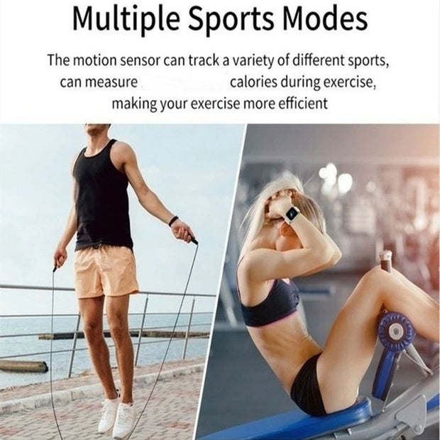 Smart Watch for Men & Women – Bluetooth Fitness & Health Tracker - ApexFitSupply