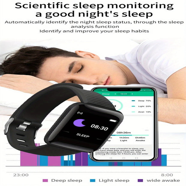 Smart Watch for Men & Women – Bluetooth Fitness & Health Tracker - ApexFitSupply