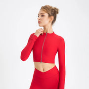 Women’s 3-Piece Gym Tracksuit – Jacket, Sports Bra & Leggings for Yoga & Fitness - ApexFitSupply