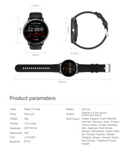 Smartwatch with Full Touch Screen – IP68 Waterproof Fitness & Sports Tracker for Men and Women - ApexFitSupply