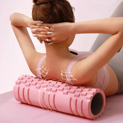 Premium High-Density Foam Roller 30cm – Relieve Back Pain & Enhance Muscle Recovery - ApexFitSupply