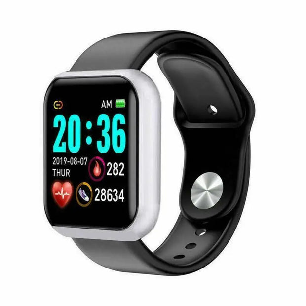 D20 Y68 Sports Smartwatch – IP67 Waterproof Health & Fitness Tracker for Android Phones - ApexFitSupply