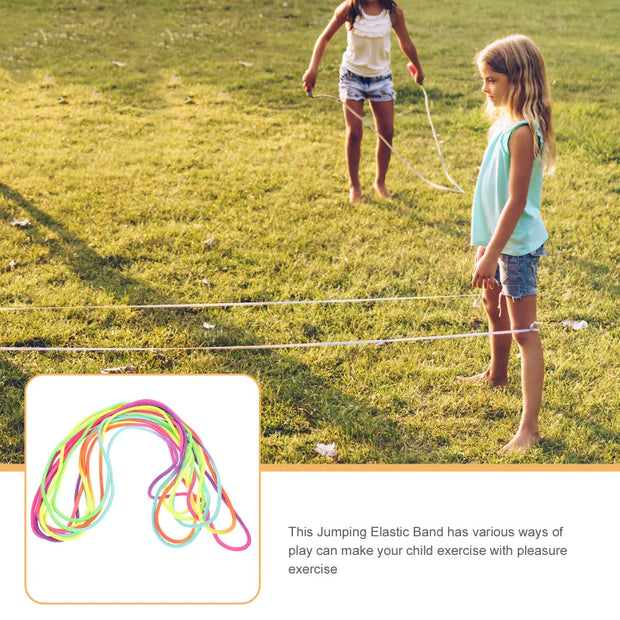 Super Elastic Adjustable Jump Rope 5–10M – Rubber Fitness Rope for Group Workouts, Home & Outdoor Training - ApexFitSupply