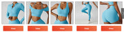 Women’s 3-Piece Gym Tracksuit – Jacket, Sports Bra & Leggings for Yoga & Fitness - ApexFitSupply