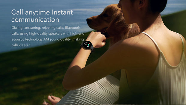 Smartwatch with Full Touch Screen – IP68 Waterproof Fitness & Sports Tracker for Men and Women - ApexFitSupply