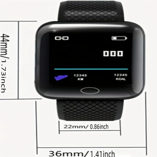 Smart Watch for Men & Women – Bluetooth Fitness & Health Tracker - ApexFitSupply