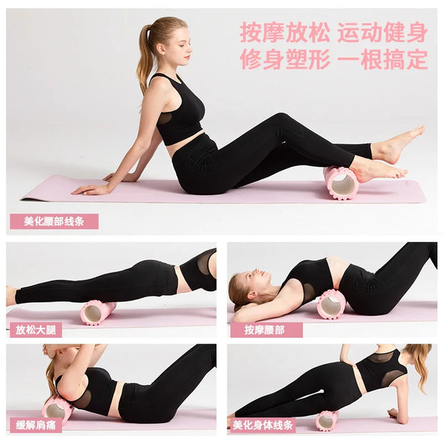 Premium High-Density Foam Roller 30cm – Relieve Back Pain & Enhance Muscle Recovery - ApexFitSupply