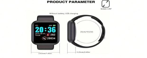Smart Watch for Men & Women – Bluetooth Fitness & Health Tracker - ApexFitSupply
