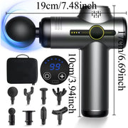 ApexFit Precision Massage Gun – 99-Speed Deep Tissue Muscle Relief - ApexFitSupply