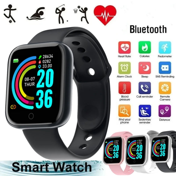 Smart Watch for Men & Women – Bluetooth Fitness & Health Tracker - ApexFitSupply