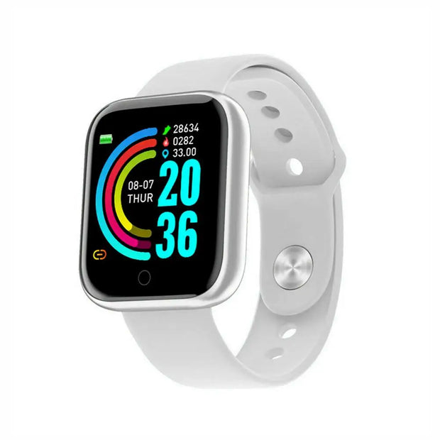 D20 Y68 Sports Smartwatch – IP67 Waterproof Health & Fitness Tracker for Android Phones - ApexFitSupply