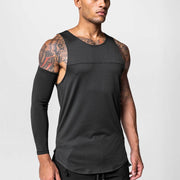 Men’s Apex Performance Sleeveless Tank – Muscle-Building Workout Vest for Gym & Strength Training - ApexFitSupply